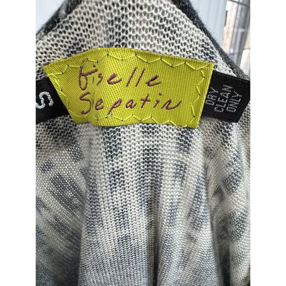 Stunning Giselle Sepatin Dress In Gradient Gray And Black Women’s Small - Picture 4 of 7